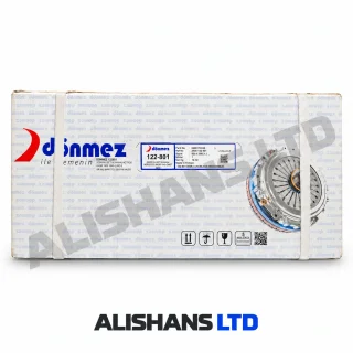 Closed Dönmez 122 801 clutch kit box with its front identification label and ALISHANS LTD watermark