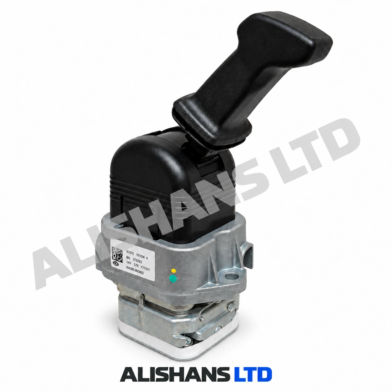 Knorr-Bremse K162961N50 / DPM67SFK hand brake valve with ALISHANS LTD watermark